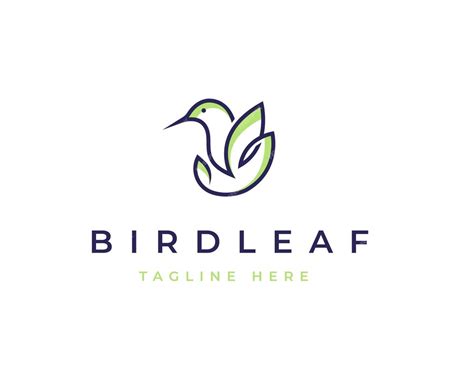 Premium Vector Minimalist Bird Nature Logo Concept With Clean And