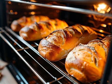 premium photo bread baking   oven