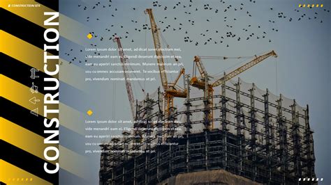 Construction PowerPoint Templates for Presentation