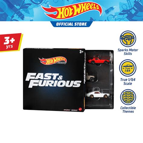 Hot Wheels Fast Furious Bundle cars ฮอตวล รถฟาสตแอนดฟวเรยสแพก