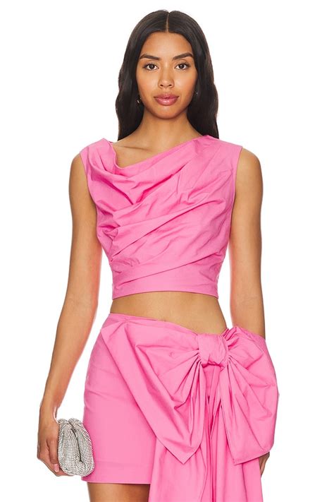 NBD Zira Top In Hot Pink REVOLVE