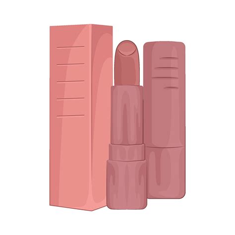 Illustration Of Nude Lipstick Vector Art At Vecteezy