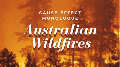 Australian wildfires (Cause-Effect Monologue) - YouTube