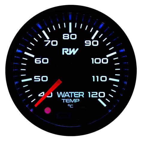 Raceworks Mm Electronic Water Temperature Gauge Kit Bc Direct