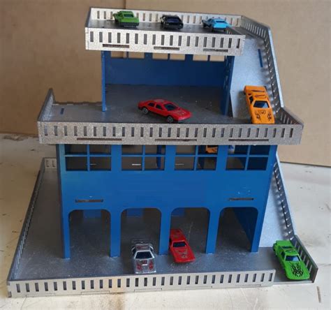 Garagem Pintada A M O Ideal Para Carrinhos Tipo Hot Weels Elo