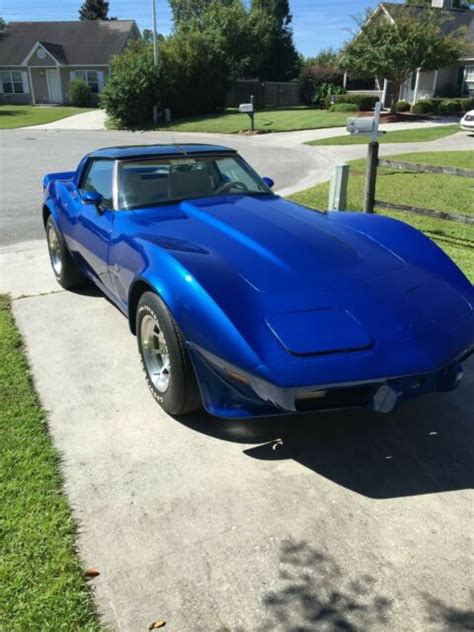 1979 Chevrolette Corvette New Paint And Oyster Interior For Sale