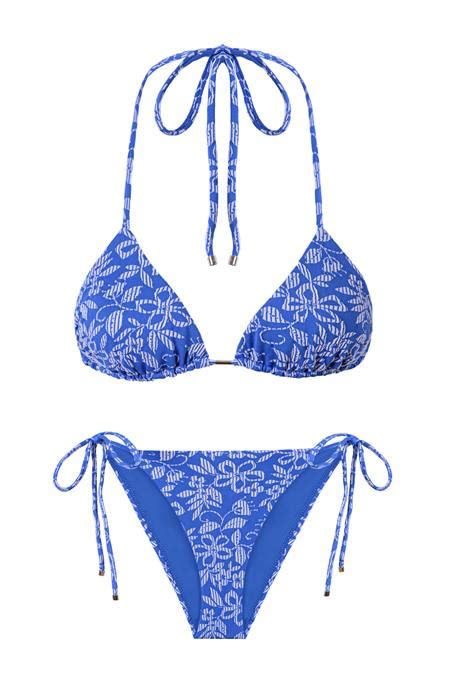 Santorini Üçgen Bikini Üstü