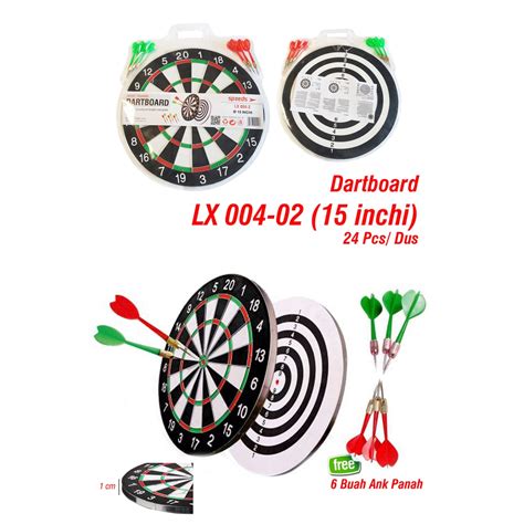 Jual Db Papan Dart Board Game Pro Panahan Dinding Art Game Besar