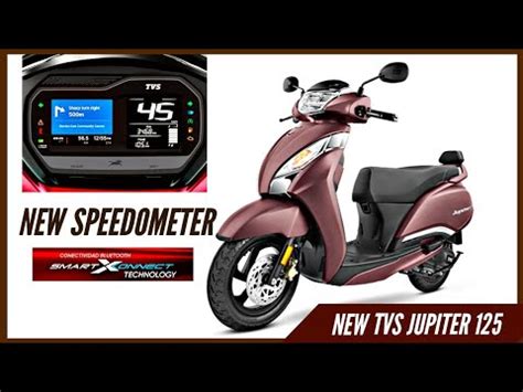 TVS Jupiter 125 SmartXconnect Launched New Digital Speedometer