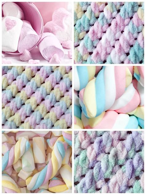 Зефирные детские пледы из плюшевой пряжи | Crochet blanket designs ...