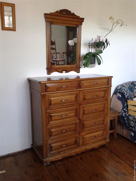 комод с зеркалом в интернет-магазине на Ярмарке Мастеров | Комоды ...