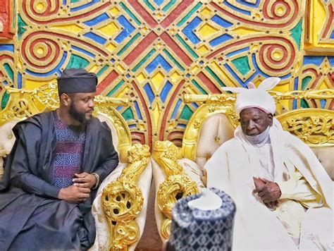 Seyi Tinubu Pays Condolence Visit To President Muhammadu Buhari Over