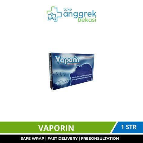 Jual VAPORIN INHALASI KAPSUL GEL LUNAK UNTUK MELEGAKAN PERNAFASAN