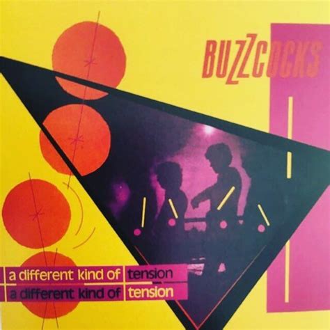 Capa Do Disco “a Different Kind Of Tension” Do Buzzcocks Desenhada Pelo Pioneiro Digital Malcolm