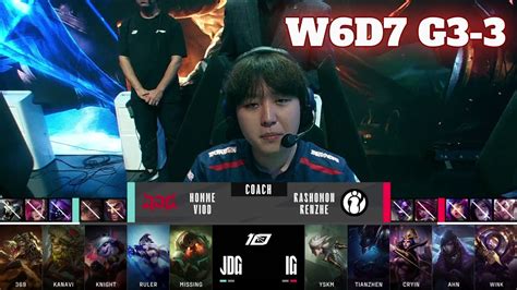 Ig Vs Jdg Game Week Day Lpl Summer Invictus Gaming Vs