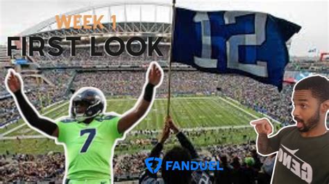 Nfl Dfs Week 1 First Look Dominating With A Seahawks Fanduel Lineup