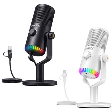 Maono DM30 RGB Programmable USB Condenser Microphone - ProGear Cambodia