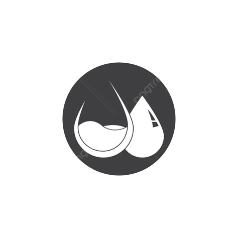 Water Drop Logo Template Vector Leaf Unity Water Drop Vector Leaf