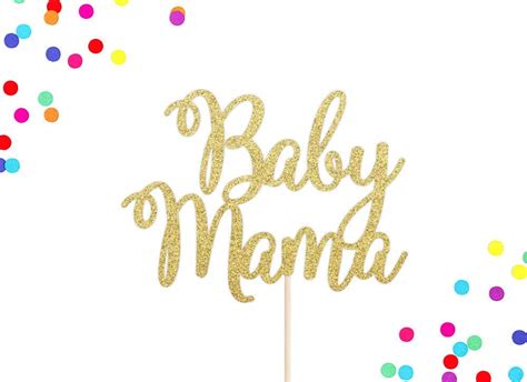 Buy Baby Shower Cake Topper Baby Mama Cake Topper Welcome Baby Cake