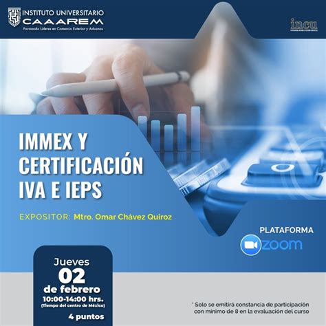 IMMEX Y Certificación IVA E IEPS IUCAAAREM