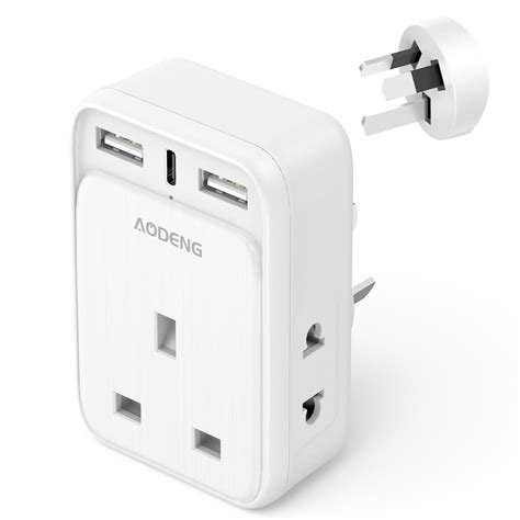 Uk To Australia Plug Adapter Aodeng Australian Travel Adapter With 2