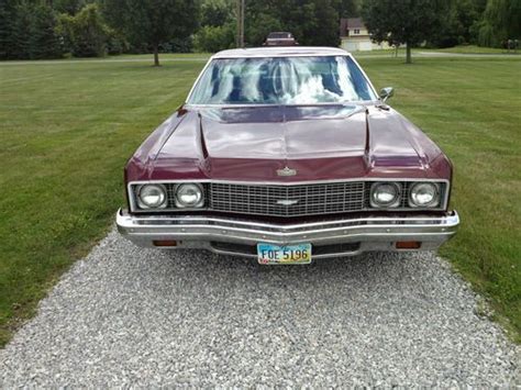 Sell Used 1973 Chevrolet Chevy Caprice Classic 4 Door Impala Donk