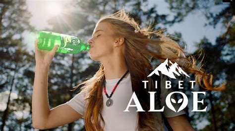 Рекламный ролик для напитка ALOE Tibet - YouTube