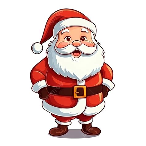 Ilustraci N De Dibujos Animados Del Personaje C Mico De Santa Claus En