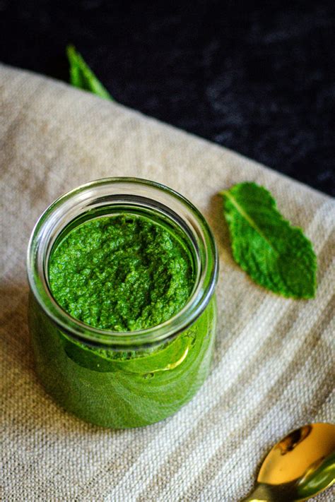 Mint Chutney Recipe Spice Cravings