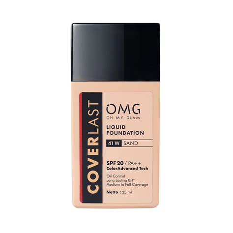 Omg Oh My Glam Coverlast Liquid Foundation Alas Bedak Lazada Indonesia