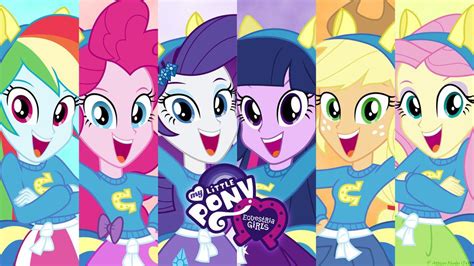 Re The Mane 6 Equestria Girls By Deltaraen On Deviantart My Little