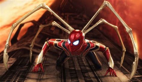 Hot Toys Th Scale Iron Spider Avengers Infinity War Rio X Teir