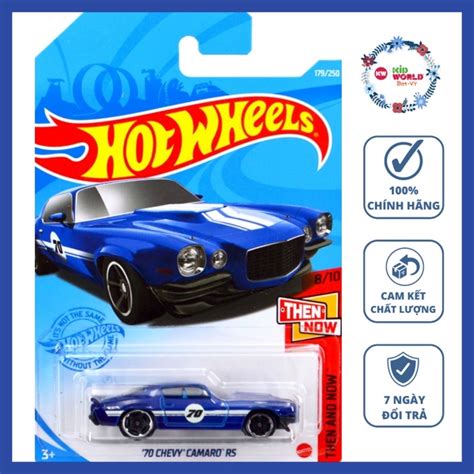 Xe mô hình Hot Wheels basic Chevy Camaro RS GTC Shopee Việt Nam
