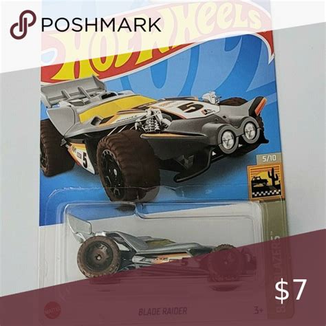 Hot Wheels Blade Raider Silver Baja Blazers Silver