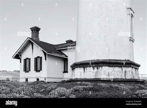 Pigeon Point Lighthouse Stock Photo Alamy