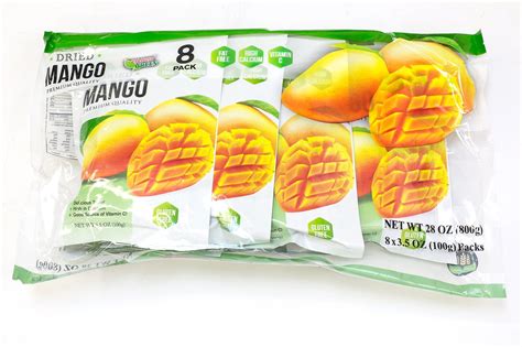 Dried Mango Paradise Green 28oz Sweet Dehydrated Thai Mangoes Sun Dried