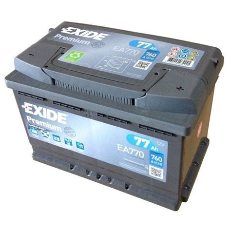EXIDE EA770 Batería 77Ah | Ofertón con envío gratis