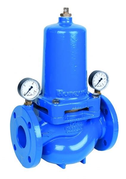 Honeywell Druckminderer D Sn Pulverbeschichtet Blau Dn