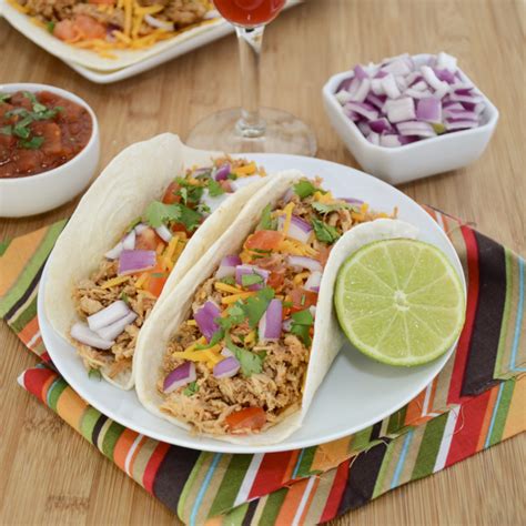 Crockpot Chicken Tacos