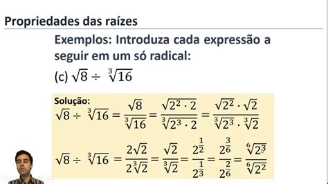Propriedades Das Raizes Quadradas - 6