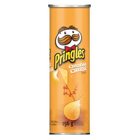 Pringles Cheddar Cheese Flavour Potato Chips SmartLabel