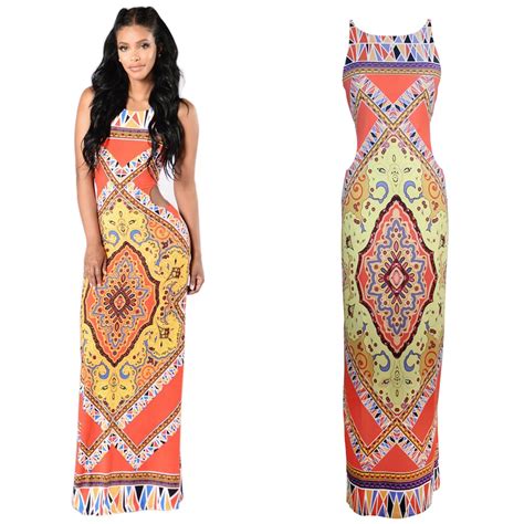 Plus Size Vintage Sexy African Dresses For Women African Clothing Bazin Rich 2017 Fashion Hollow