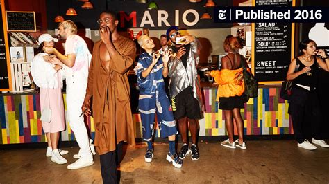 Opening Ceremony Parties at Penn Station Food Court - The New York Times