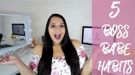 Boss Babe Habits To Be More Successful In Slay Your Goals Today Youtube
