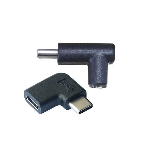 Adaptador De Codo De USB C Hembra A Macho Cable Tipo C Adaptador En