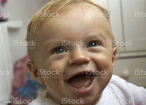 Smiling Little Baby Boy Portrait Stock Photo Download Image Now 12