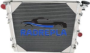 Amazon RADREPLA 1 Row Aluminum Radiator For Jeep Wrangler JK 2007