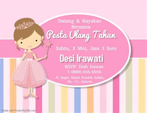 Download Undangan Ulang Tahun Anak