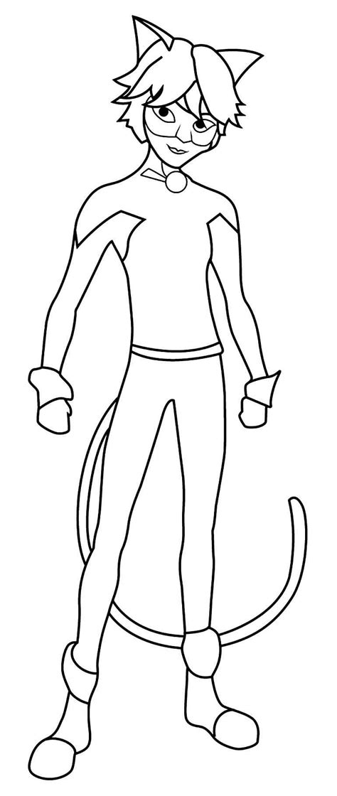 Desenho Do Anel Do Cat Noir Para Colorir - Desenhos do Cat Noir para Imprimir e Colorir