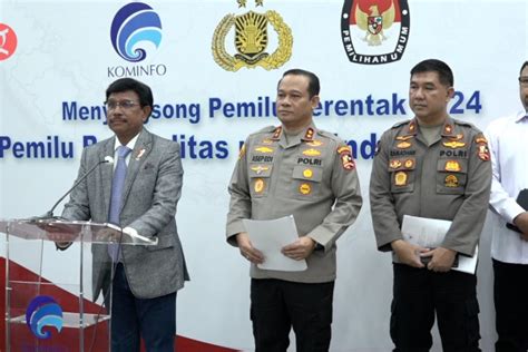 Kominfo Polri Jaga Situasi Kondusif Ruang Digital Jelang Pemilu